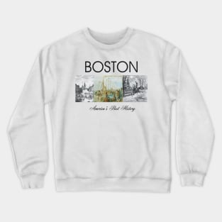 Boston Crewneck Sweatshirt